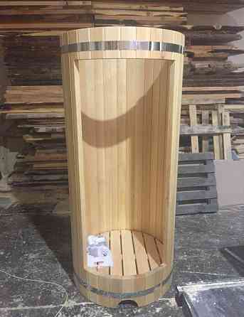 Душевая кабина круглая 90x200x4 см Новосибирск