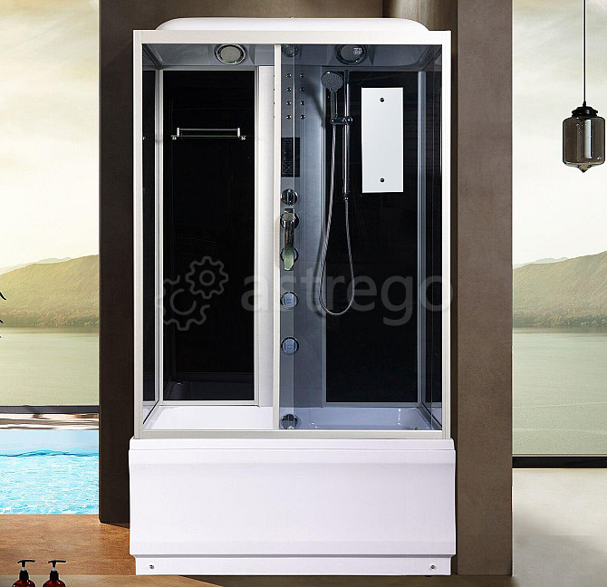 Душевая кабина 120х80 высокий поддон River Vitim ТН Красноярск - изображение 1
