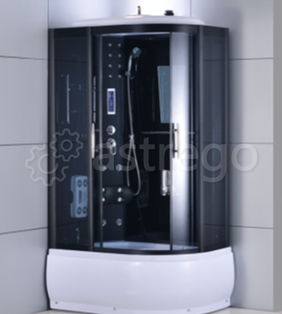 Душевая кабина 120х80 высокий поддон ODA 8206 L Красноярск - изображение 1