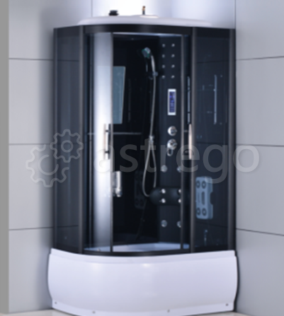 Душевая кабина 120х80 высокий поддон ODA 8206 R Красноярск - изображение 1