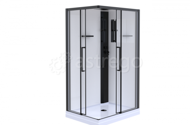 Душевая кабина ESBANO ESM-129CKR (Left) Красноярск - изображение 1