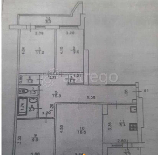 4-комн. квартира, 80 м2, 7/10 эт. Уфа - изображение 6