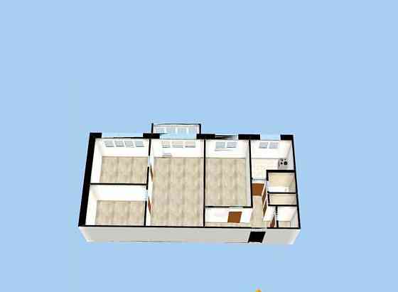 4-комн. квартира, 60.2 м2, 5/5 эт. Уфа