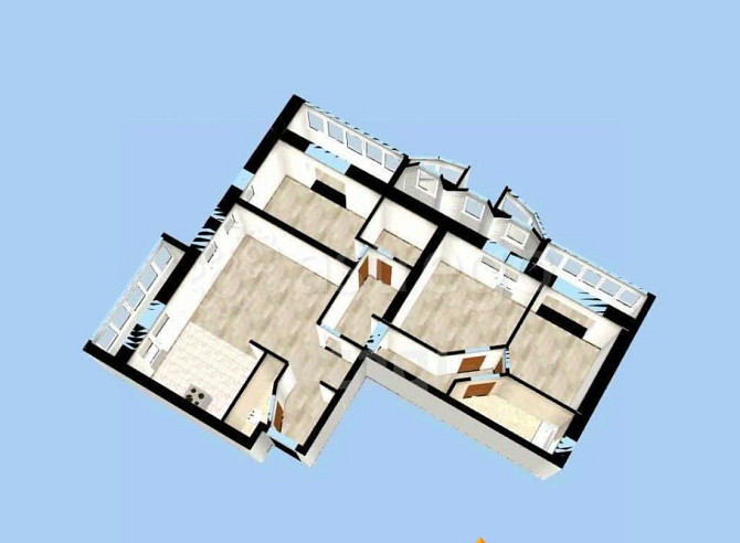 4-комн. квартира, 127.9 м2, 8/9 эт. Уфа - изображение 3