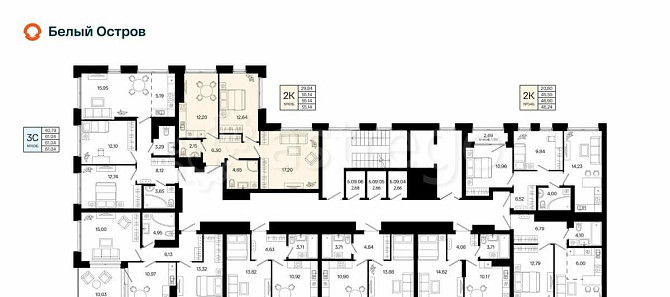 2-комн. квартира, 55.14 м2, 9/9 эт. Уфа - изображение 3