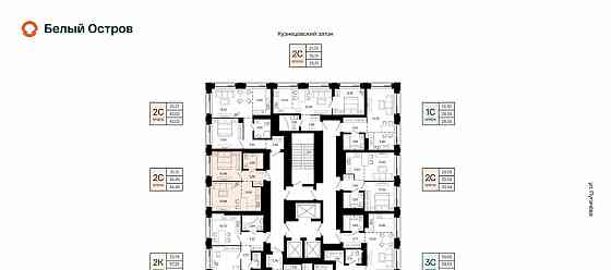 2-комн. квартира, 34.45 м2, 14/31 эт. Уфа