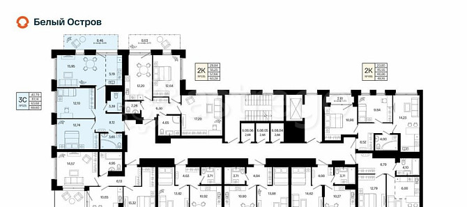 3-комн. квартира, 63.68 м2, 8/9 эт. Уфа - изображение 4