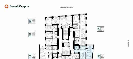 3-комн. квартира, 74.15 м2, 5/31 эт. Уфа