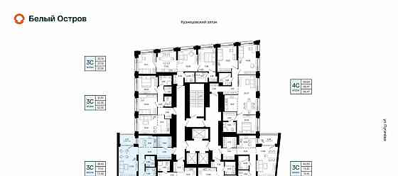 3-комн. квартира, 73.48 м2, 6/31 эт. Уфа