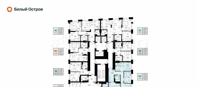4-комн. квартира, 72.54 м2, 11/20 эт. Уфа - изображение 3