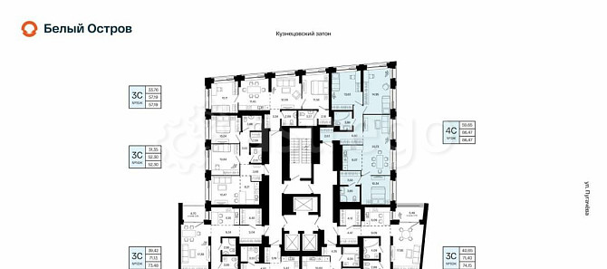 4-комн. квартира, 86.47 м2, 4/31 эт. Уфа - изображение 5