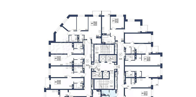 4-комн. квартира, 87.45 м2, 34/34 эт. Уфа - изображение 3