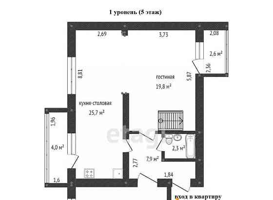 5-комн. квартира, 162.5 м2, 5/10 эт. Уфа