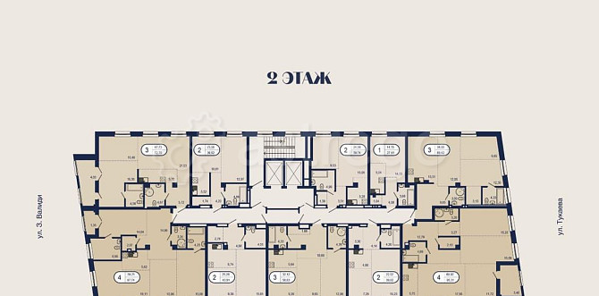 4-комн. квартира, 95.31 м2, 2/9 эт. Уфа - изображение 3