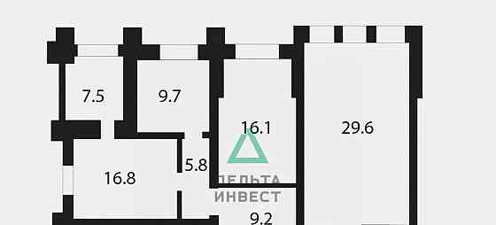 3-комн. квартира, 103.4 м2, 1/5 эт. Уфа