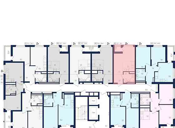 1-комн. квартира, 25.1 м2, 7/22 эт. Уфа