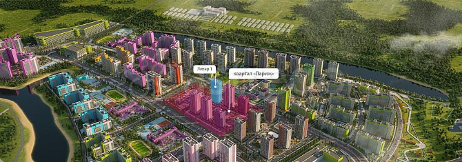 2-комн. квартира, 42.92 м2, 11/25 эт. Уфа - изображение 2