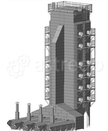 Зерносушилка RiR М-4-56 (дизель/газ) Кемерово - изображение 1