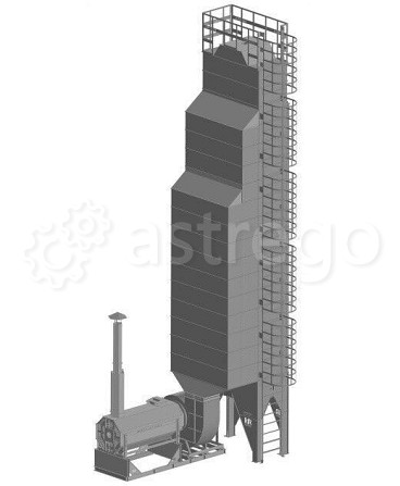 Зерносушилка RiR ТН-14 газ Новосибирск - изображение 1