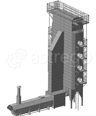 Зерносушилка RiR М-2-18 (дизель/газ) Омск - изображение 1