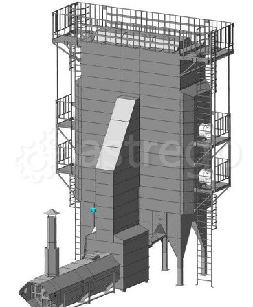 Зерносушилка RiR М-2-10 (дизель/газ) Томск - изображение 1