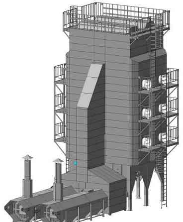 Зерносушилка RiR М-4-28 (дизель/газ) Челябинск