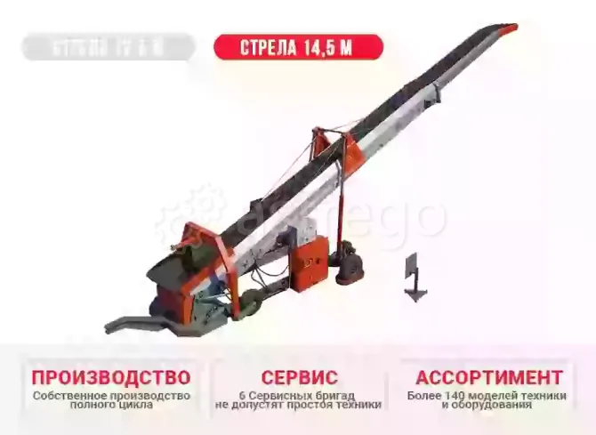 Буртоукладчик телескопический Б-145 КлинМаш Санкт-Петербург - изображение 1