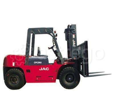 Вилочный погрузчик JAC CPCD60, грузоподъемность 6000 кг, дизельный двигатель Уфа - изображение 1