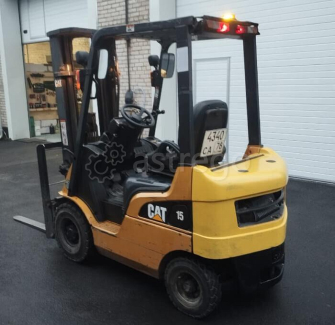 Дизельный погрузчик CAT DP15NT, 1500кг Санкт-Петербург - изображение 1