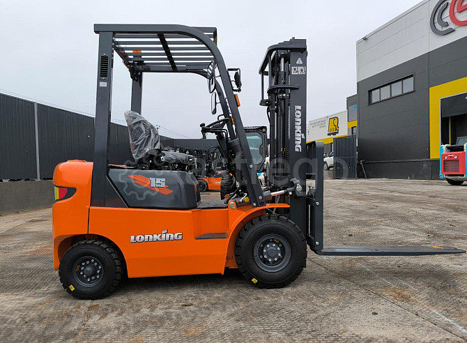 Автопогрузчик вилочный газ-бензиновый LG15GLT LONKING г/п 1,5 т. двигатель Nissan GK21 (Япония) Уфа - изображение 1