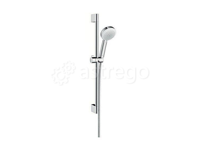 Душевой гарнитур Hansgrohe, Crometta, размер штанги, мм 650, диаметр ручного душа, мм 100 26652400 Москва - изображение 1