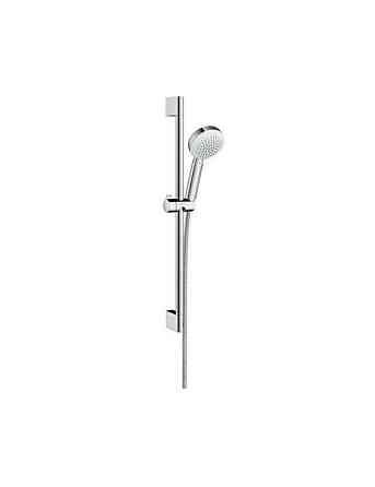 Душевой гарнитур Hansgrohe, EcoSmart, размер штанги, мм 650, диаметр ручного душа, мм 100 26655400 Москва