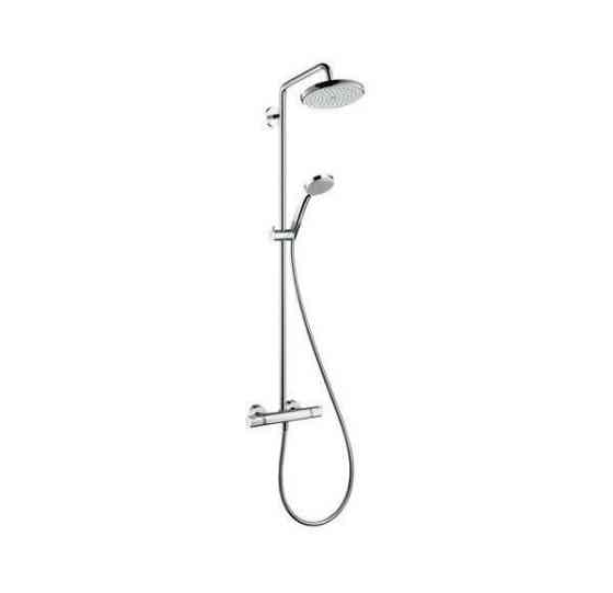 Душевая стойка Hansgrohe, Croma, тип регулирования воды - термостатический картридж, верхний душ - е Москва