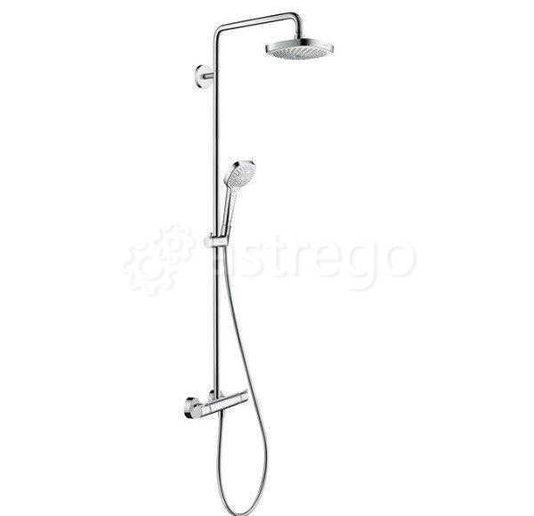 Душевая стойка Hansgrohe, Croma Select E, тип регулирования воды - термостатический картридж, верхни Москва - изображение 1