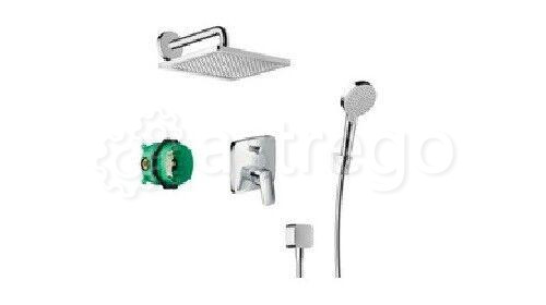Душевой набор Hansgrohe, Crometta, смеситель - в комплекте (арт. 71405000), тип открывания воды - од Москва - изображение 1