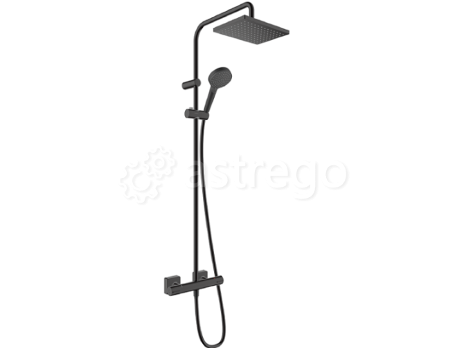 Душевая стойка Hansgrohe, Vernis, смеситель - в комплекте, тип регулирования воды - термостатический Москва - изображение 1