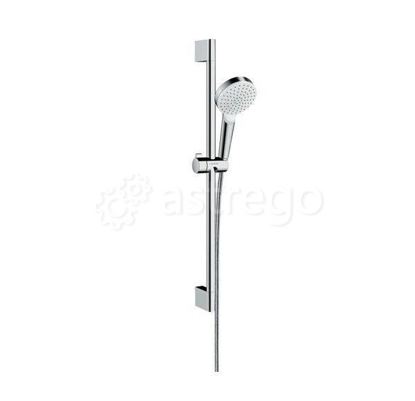 Душевой гарнитур Hansgrohe, EcoSmart, размер штанги, мм 669, диаметр ручного душа, мм 100, количеств Москва - изображение 1