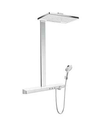 Душевая стойка Hansgrohe, Rainmaker Select, смеситель - есть, тип открывания воды - вентильный Москва