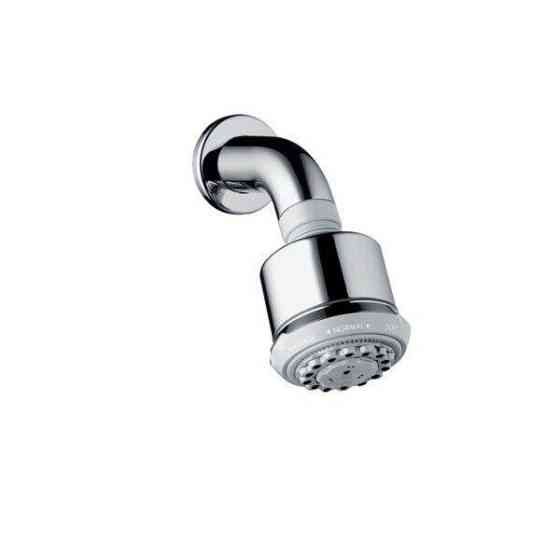 Верхний душ Hansgrohe, Clubmaster, тип установки - настенный, размер душевого диска, мм 93х93, форма Москва