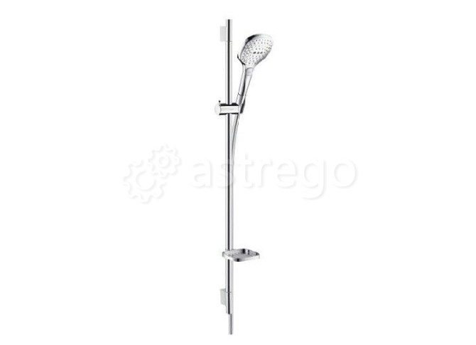 Душевой гарнитур Hansgrohe, Raindance Select E, размер штанги, мм 900, размер шланга, мм 1600 266210 Москва - изображение 1