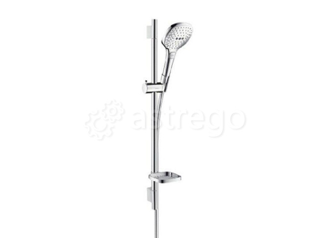 Душевой гарнитур Hansgrohe, Raindance Select E, размер штанги, мм 650, размер шланга, мм 1600 266204 Москва - изображение 1