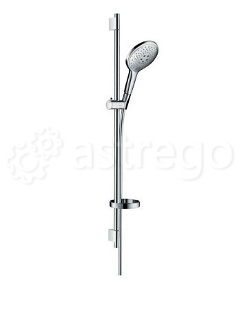 Душевой гарнитур Hansgrohe, Raindance, размер штанги, мм 900, размер шланга, мм 1600, диаметр ручног Москва - изображение 1
