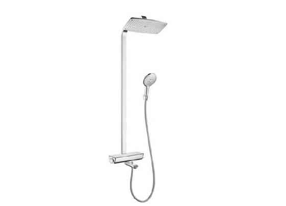 Душевая стойка Hansgrohe, Raindance Select E, смеситель - есть, тип открывания воды - двухвентильный Москва