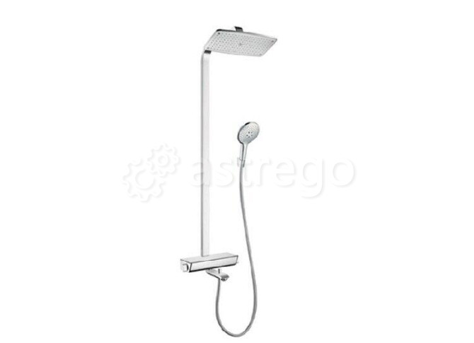 Душевая стойка Hansgrohe, Raindance Select E, смеситель - есть, тип открывания воды - двухвентильный Москва - изображение 1