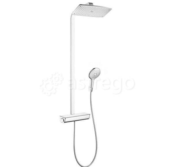 Душевая стойка Hansgrohe, Raindance Select E, смеситель - есть, тип открывания воды - двухвентильный Москва - изображение 1