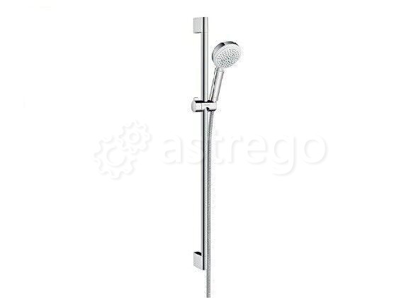 Душевой гарнитур Hansgrohe, Crometta 100 Vario 0,90 м, размер штанги, мм 900, размер шланга, мм 1600 Москва - изображение 1