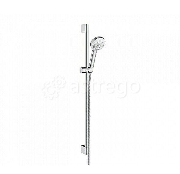 Душевой гарнитур Hansgrohe, Crometta, размер штанги, мм 900, диаметр ручного душа, мм 100 26658400 Москва - изображение 1