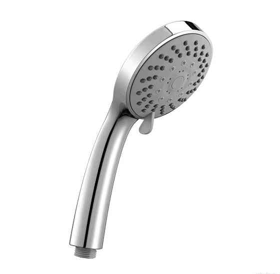 Лейка душевая LEMARK LM0125C круглая 5-функциональная 100х244 мм, хром, блистер (1/20) Пермь