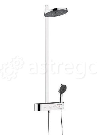 Душевая стойка Hansgrohe, Pulsify, смеситель - есть, тип регулирования воды - термостатический картр Москва - изображение 1