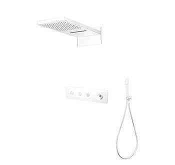 Душевой комплект BOHEME Fusion 130-MW White Matt Новосибирск